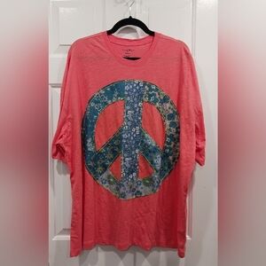 Natural Life Peace OS Cotton T-Shirt